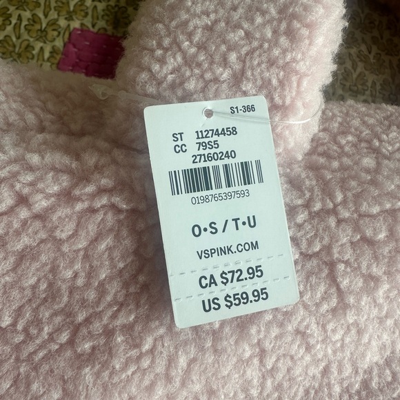 Victoria's Secret Pink Sherpa Tote - Picture 2 of 5